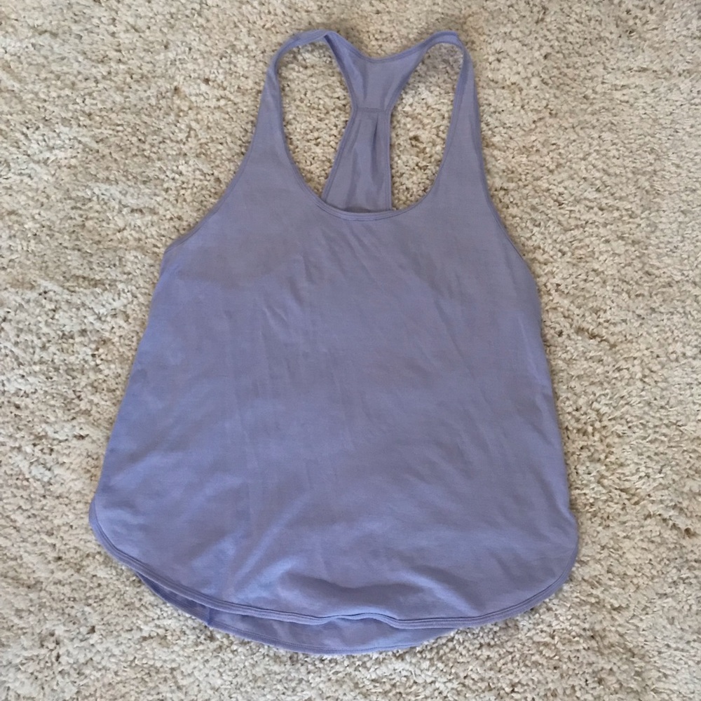 Lululemon cotton racerback tank